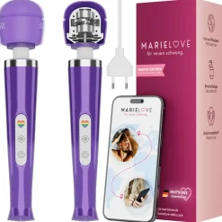 marielove Massagestäbe|Magic Wand Vibrator|Magic Wand Vibrator Magic Wand Netz Lila