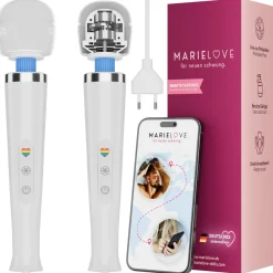 marielove Massagestäbe|Magic Wand Vibrator|Magic Wand Vibrator Magic Wand Netz Weiß