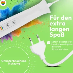 marielove Massagestäbe|Magic Wand Vibrator|Magic Wand Vibrator Magic Wand Netz Weiß