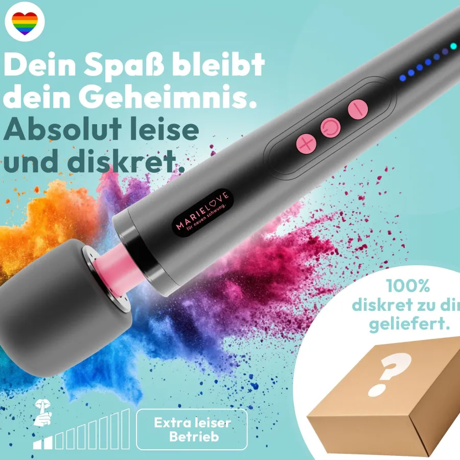 marielove Massagestäbe|Magic Wand Vibrator|Magic Wand Vibrator Magic Wand Akku