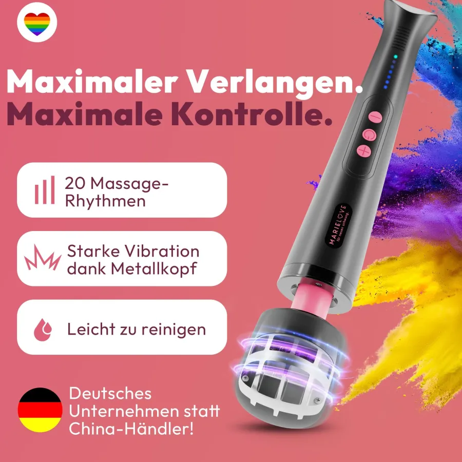 marielove Massagestäbe|Magic Wand Vibrator|Magic Wand Vibrator Magic Wand Akku