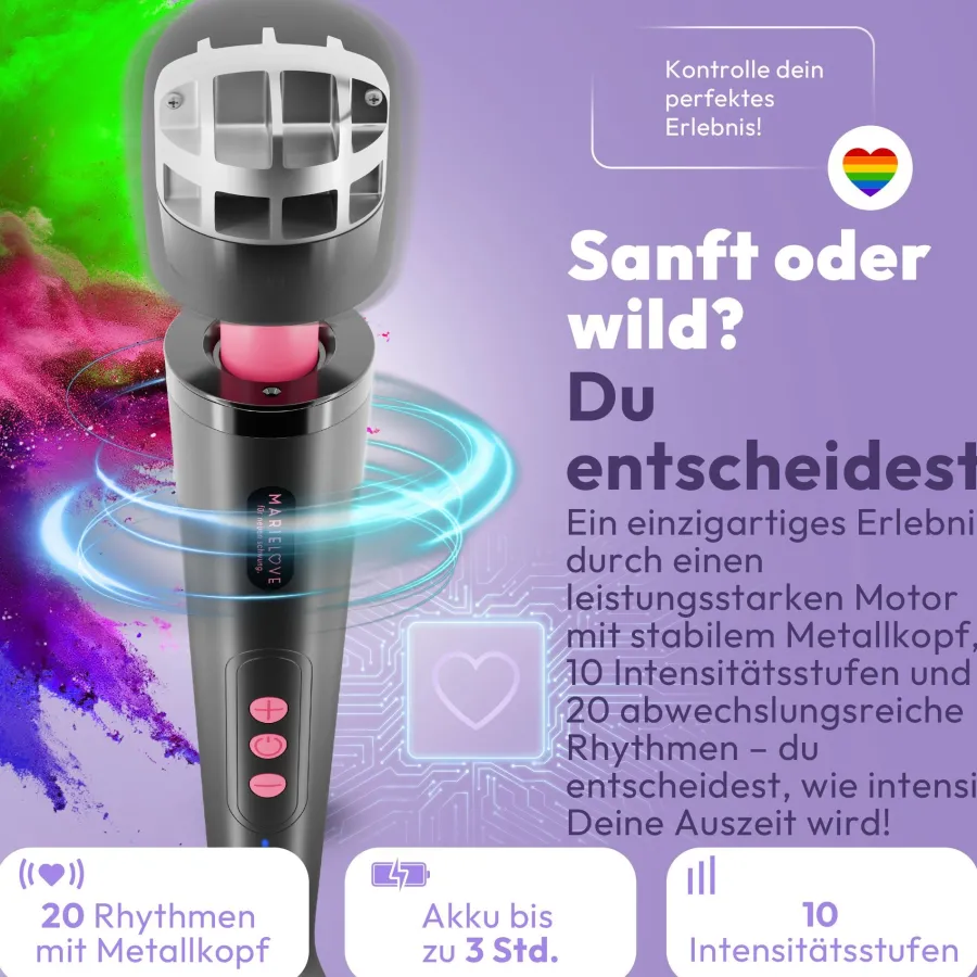 marielove Massagestäbe|Magic Wand Vibrator|Magic Wand Vibrator Magic Wand Akku