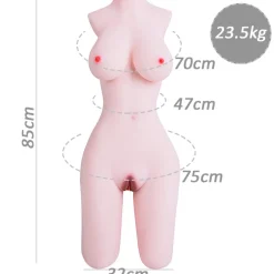 marielove Sexpuppen Torso|Taschenmuschi|Masturbator Torso Heidi-Gesa Körper mit Vibration und Stöhnfunktion