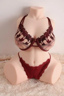 marielove Sexpuppen Torso|Taschenmuschi|Masturbator Torso Hellen-Gwen Körper mit Vibration und Stöhnfunktion