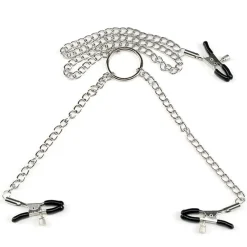 marielove Nippel Klemmen|Nippelklemmen Nippelklemmen 3er mit Kette