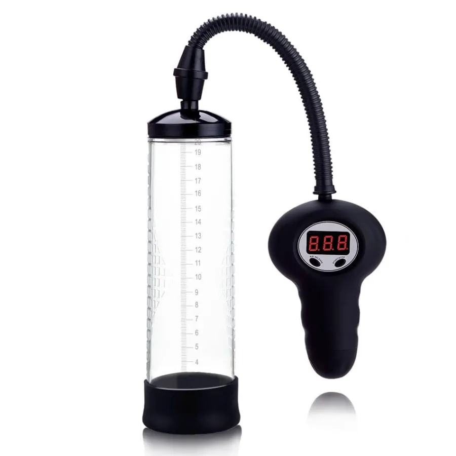 marielove Penispumpe|Penis Pumpe elektrisch mit LCD Manometer