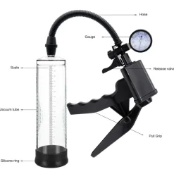 marielove Penispumpe|Penis Pumpe mit Zugriff und Manometer