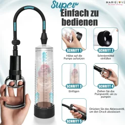 marielove Penispumpe|Penis Pumpe mit Zugriff