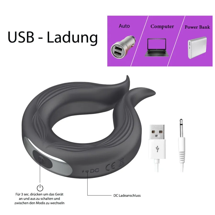 marielove Penisring|Hodenvibrator|Penisring mit Fernbedienung