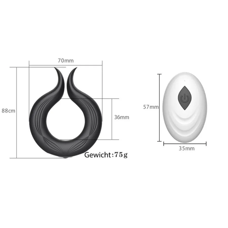 marielove Penisring|Hodenvibrator|Penisring mit Fernbedienung
