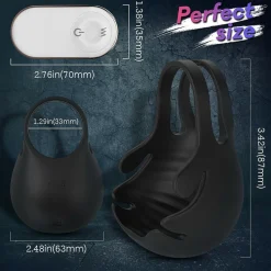 marielove Penisring|Hodenvibrator|Penisring mit Hodenvibrator
