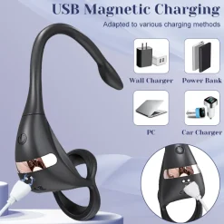 marielove Sexspielzeug Mit App Steuerung|Penisring|Penisring mit Plug und App