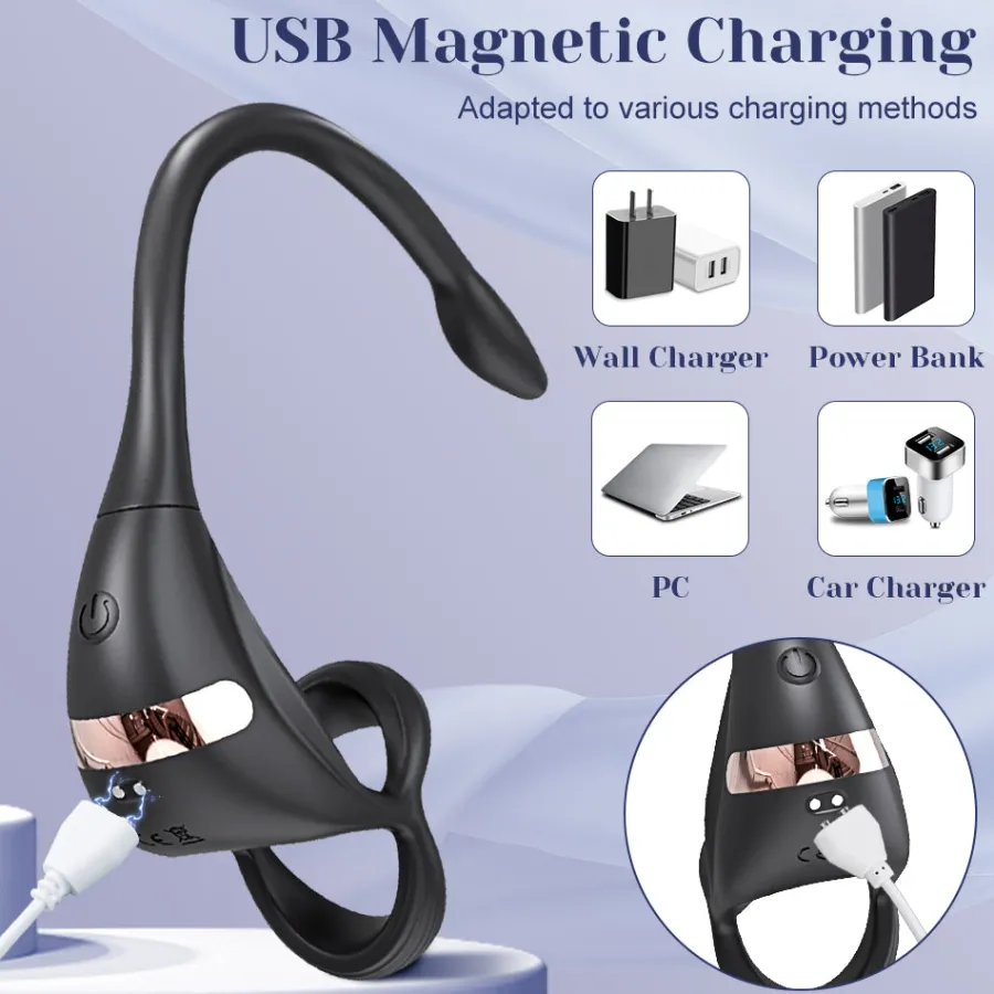 marielove Sexspielzeug Mit App Steuerung|Penisring|Penisring mit Plug und App