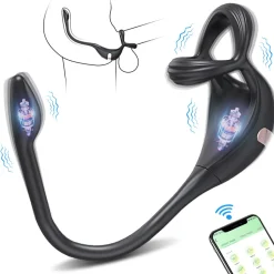 marielove Sexspielzeug Mit App Steuerung|Penisring|Penisring mit Plug und App