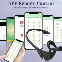 marielove Sexspielzeug Mit App Steuerung|Penisring|Penisring mit Plug und App