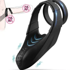 marielove Penisring|Hodenvibrator|Penisring Penis-Hoden-Ring mit Vibrator