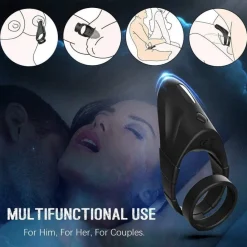 marielove Penisring|Hodenvibrator|Penisring Penis-Hoden-Ring mit Vibrator