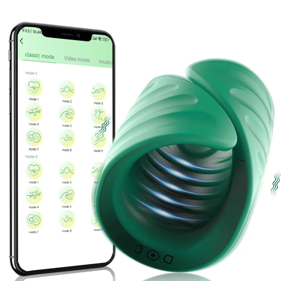 marielove Sexspielzeug Mit App Steuerung|Penisring|Penisring Pipe mit App