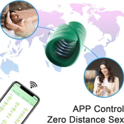 marielove Sexspielzeug Mit App Steuerung|Penisring|Penisring Pipe mit App