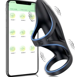 marielove Sexspielzeug Mit App Steuerung|Penisring|Penisring Rocket mit App