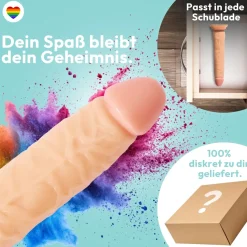 marielove Saugnapfdildo|Saugnapfdildo 21cm Dildo mit Saugnapf