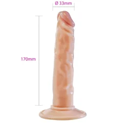 marielove Saugnapfdildo|Saugnapfdildo Silikon Dildo Rick (17,5cm)