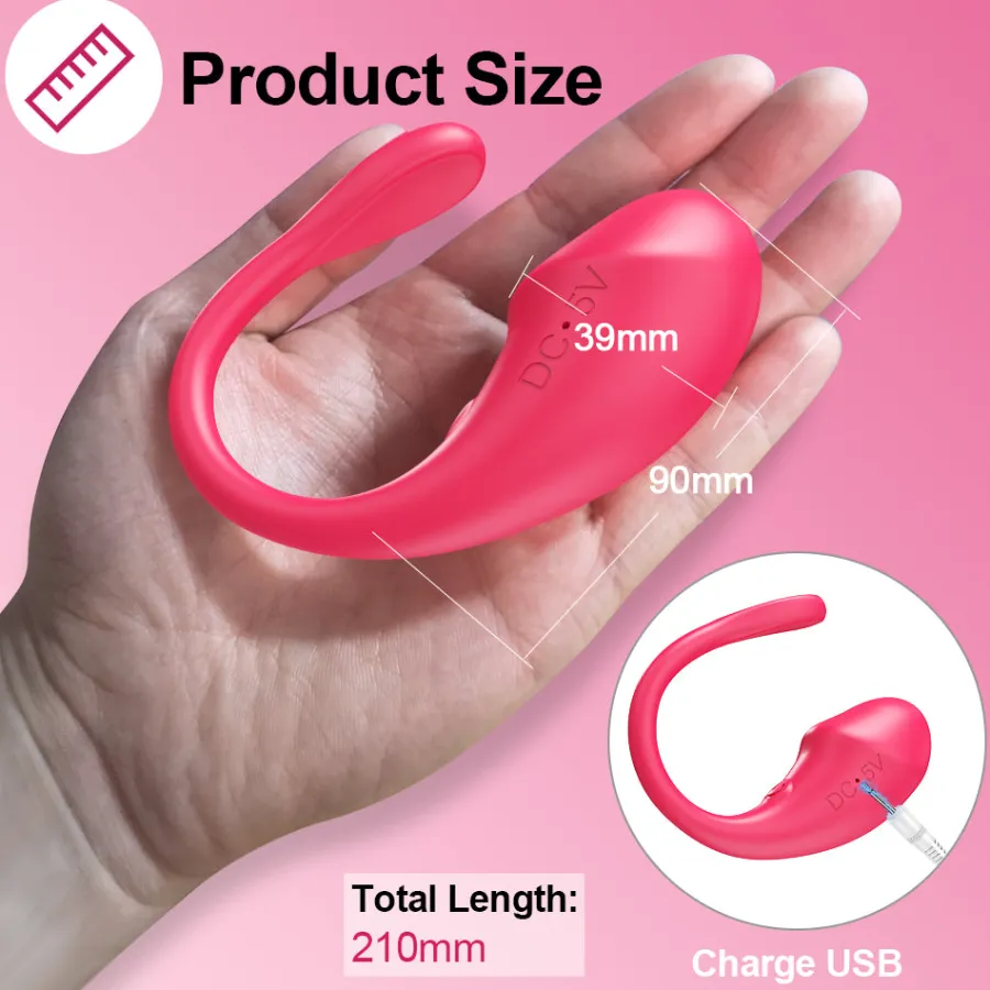 marielove Vibro Ei|Sexspielzeug Mit App Steuerung|Vibro Ei Hook mit App