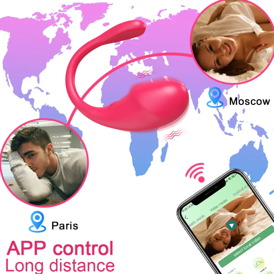 marielove Vibro Ei|Sexspielzeug Mit App Steuerung|Vibro Ei Hook mit App