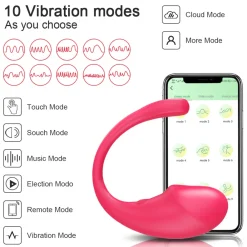 marielove Vibro Ei|Sexspielzeug Mit App Steuerung|Vibro Ei Hook mit App