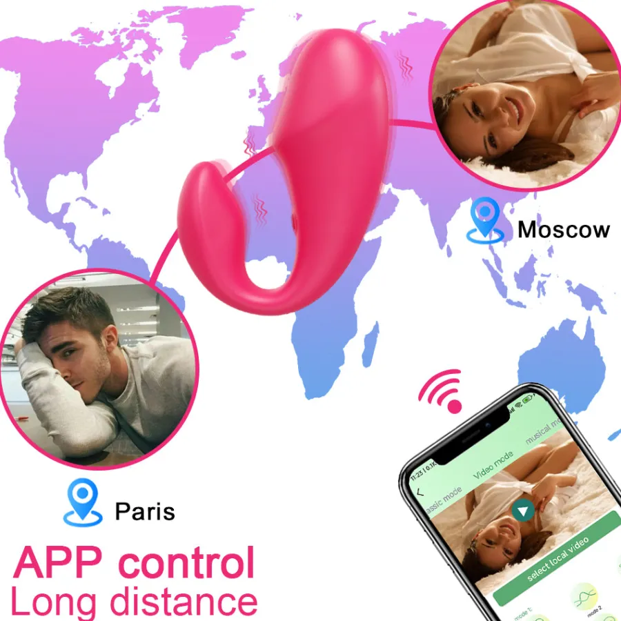 marielove Vibro Ei|Sexspielzeug Mit App Steuerung|Vibro Ei Ring mit App