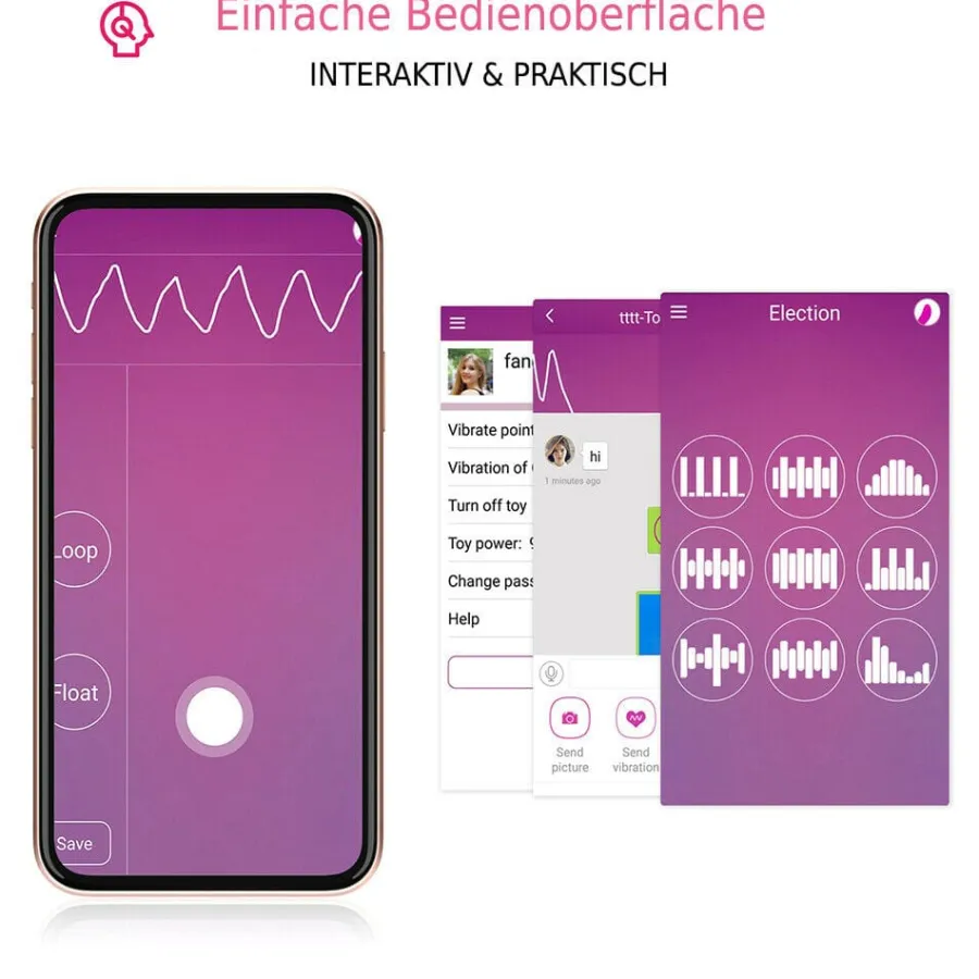 marielove Vibro Ei|Sexspielzeug Mit App Steuerung|Vibro Ei Vibro Ei mit App