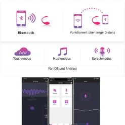 marielove Vibro Ei|Sexspielzeug Mit App Steuerung|Vibro Ei Vibro Ei mit App
