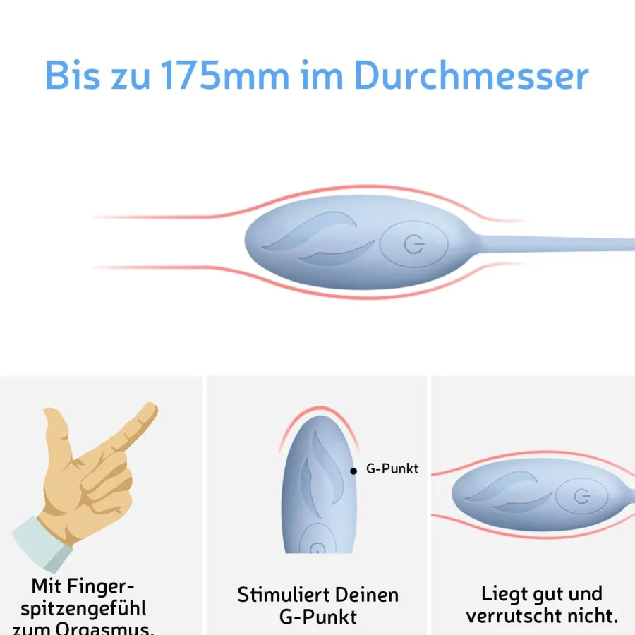 marielove Vibro Ei|Vibrator Mit Fernbedienung|Vibro Ei Vibro Ei mit Fernbedienung