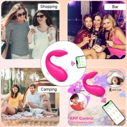 marielove Vibro Ei|Sexspielzeug Mit App Steuerung|Vibro Ei Wal mit App