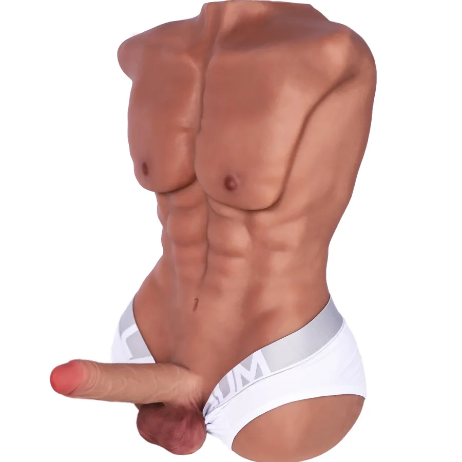 marielove Sexpuppen Torso|Masturbator Torso|Masturbator Männer Torso Dildo mit Anal Öffnung Owen-Leo