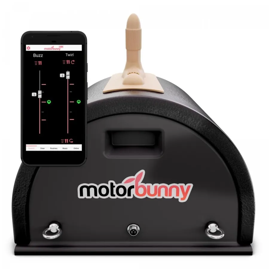 MotorBunny Fickmaschine|Vibrator Mit Fernbedienung|Fickmaschine Original Sexmaschine + LINK Bluetooth Set