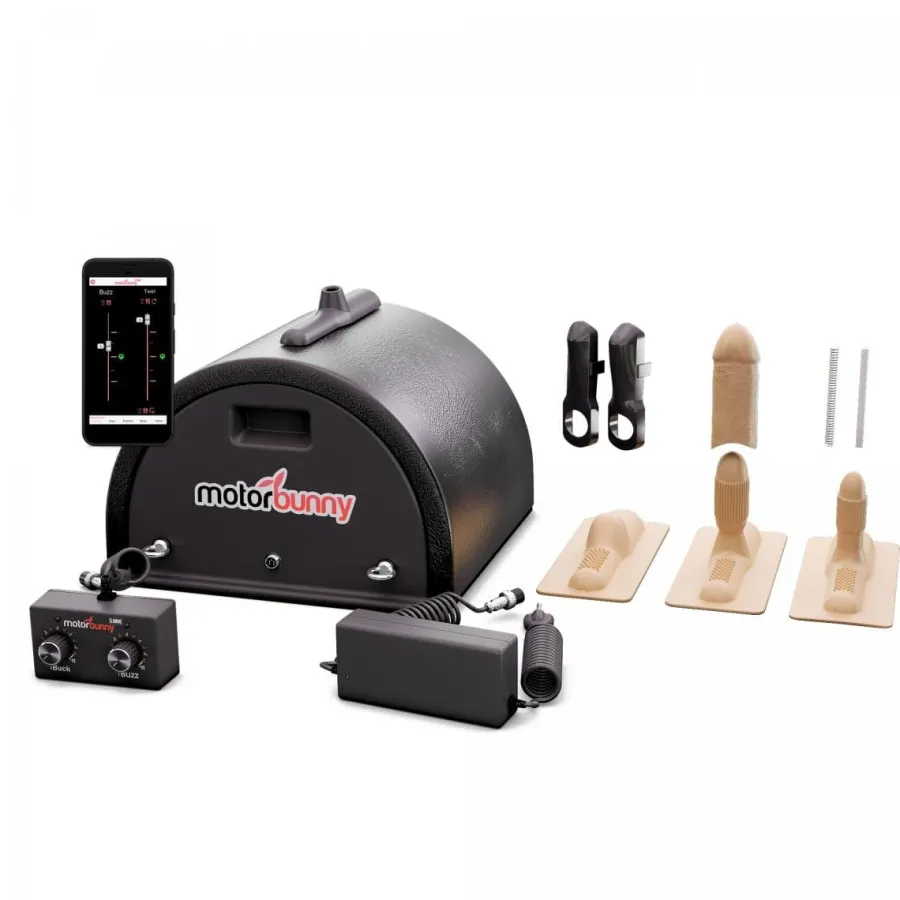 MotorBunny Fickmaschine|Vibrator Mit Fernbedienung|Fickmaschine Original Sexmaschine + LINK Bluetooth Set