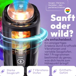 Leten Taschenmuschi|Blowjob Masturbator|Neue 2026 Elektrischer Masturbator Blowjob