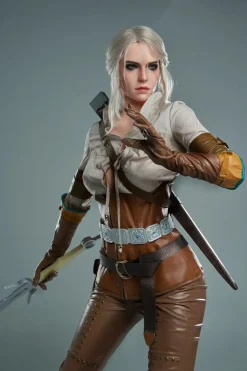 Game Lady Zierliche Sexpuppen|Silikon Dolls|Sexpuppe Akira