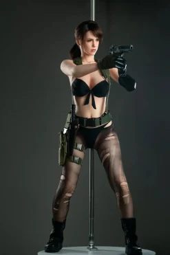 Game Lady Zierliche Sexpuppen|Silikon Dolls|Sexpuppe Atsuko
