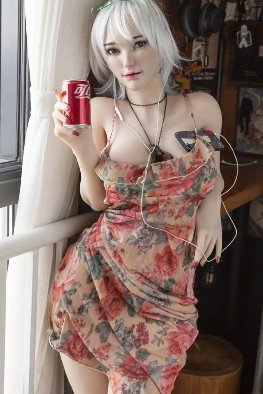 JYDoll Zierliche Sexpuppen|Silikon Dolls|Sexpuppe Bonnie-Henley