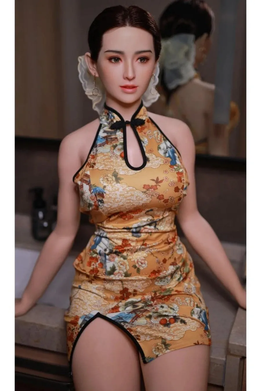 JYDoll Zierliche Sexpuppen|Silikon Dolls|Sexpuppe Carolin-Yvonne