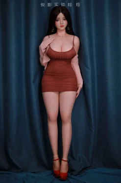 JYDoll Zierliche Sexpuppen|Silikon Dolls|Sexpuppe Celina-Ocean