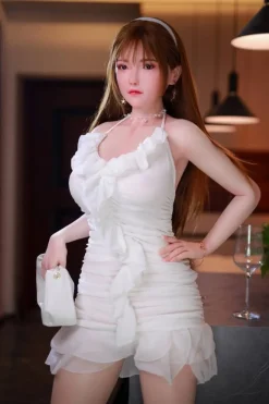JYDoll Zierliche Sexpuppen|Silikon Dolls|Sexpuppe Charity-Wren