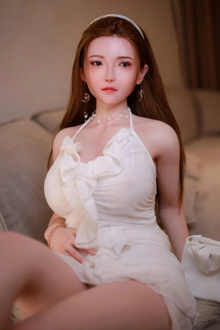 JYDoll Zierliche Sexpuppen|Silikon Dolls|Sexpuppe Charity-Wren