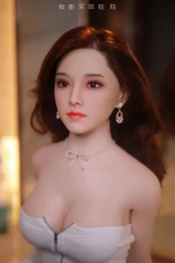 JYDoll Zierliche Sexpuppen|Silikon Dolls|Sexpuppe Charlize-Mila