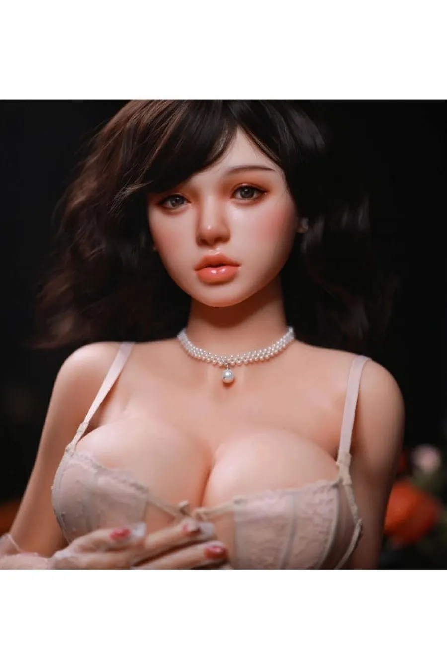 JYDoll Zierliche Sexpuppen|Silikon Dolls|Sexpuppe Darleen-Lilianne