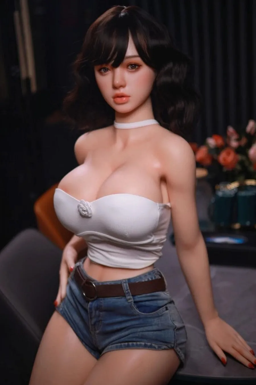 JYDoll Zierliche Sexpuppen|Silikon Dolls|Sexpuppe Darleen-Lilianne
