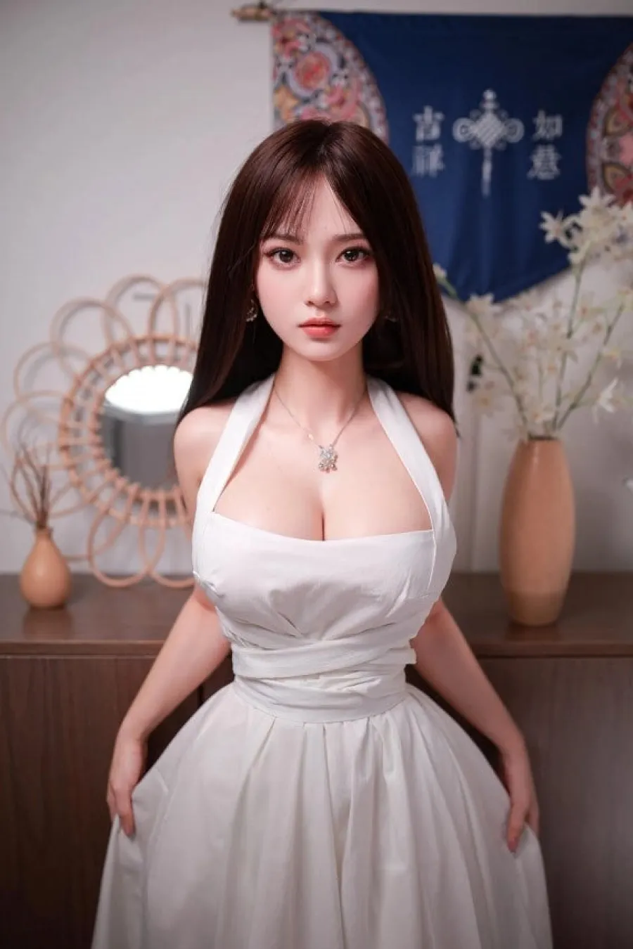 JYDoll Zierliche Sexpuppen|Silikon Dolls|Sexpuppe Izabella-Josie