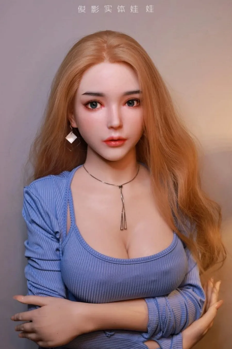 JYDoll Zierliche Sexpuppen|Silikon Dolls|Sexpuppe Jersey-Margot